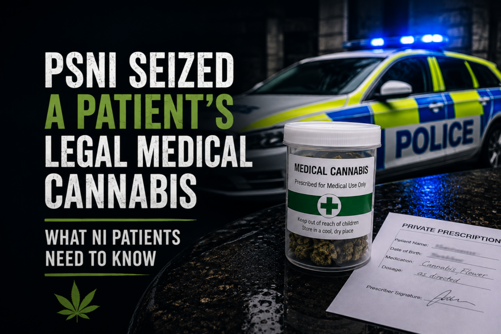 PSNI medical cannabis seizure in Northern Ireland